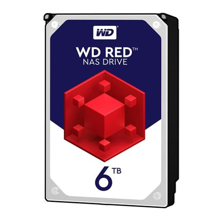 قیمت و خرید هارددیسک اینترنال وسترن مدل Red WD60EFRX ظرفیت 6 ترابایت | فروشگاه آریا