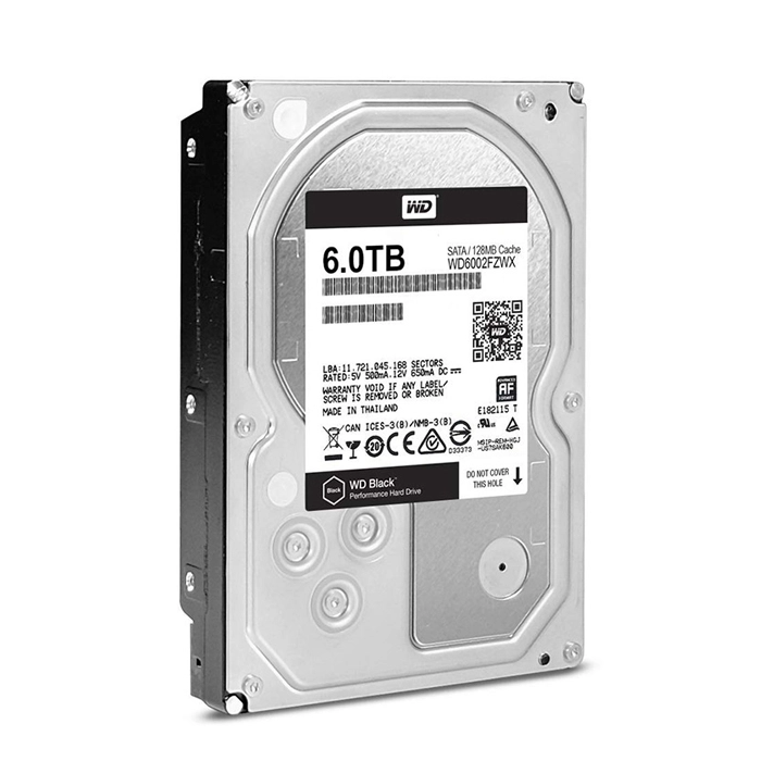 قیمت و خرید هارددیسک اینترنال وسترن دیجیتال مدل Black WD6003FZBX ظرفیت 6 ترابایت | فروشگاه آریا