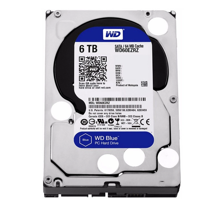 قیمت و خرید هارد اینترنال وسترن دیجیتالBlue WD60EZRZ ظرفیت 6 ترابایت | فروشگاه آریا