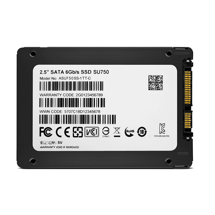 قیمت و خرید حافظه اس اس دی  ای دیتا مدل SU750 ظرفیت 256 گیگابایت | فروشگاه آریا