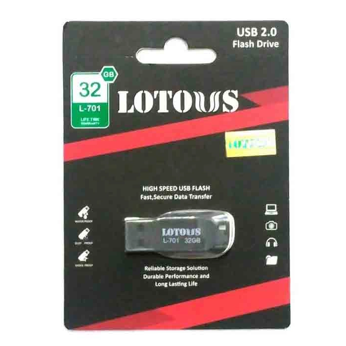قیمت و خرید فلش مموری لوتوس مدل L701 ظرفیت 32 گیگابایت | فروشگاه آریا قیمت و خرید فلش مموری لوتوس مدل L701 ظرفیت 32 گیگابایت | فروشگاه آریا