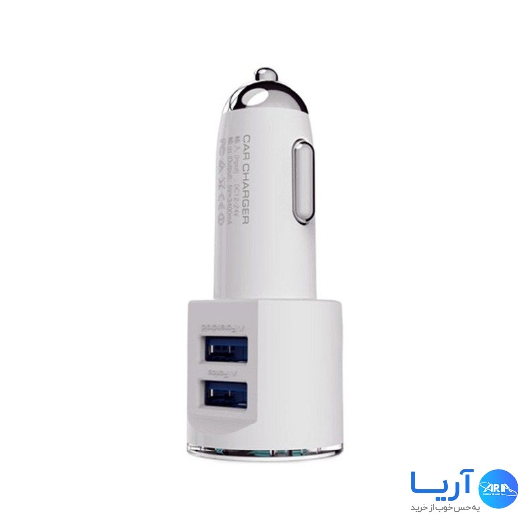 قیمت و خرید شارژر فندکی مدل DL-C29 همراه با کابل microUSB | فروشگاه آریا