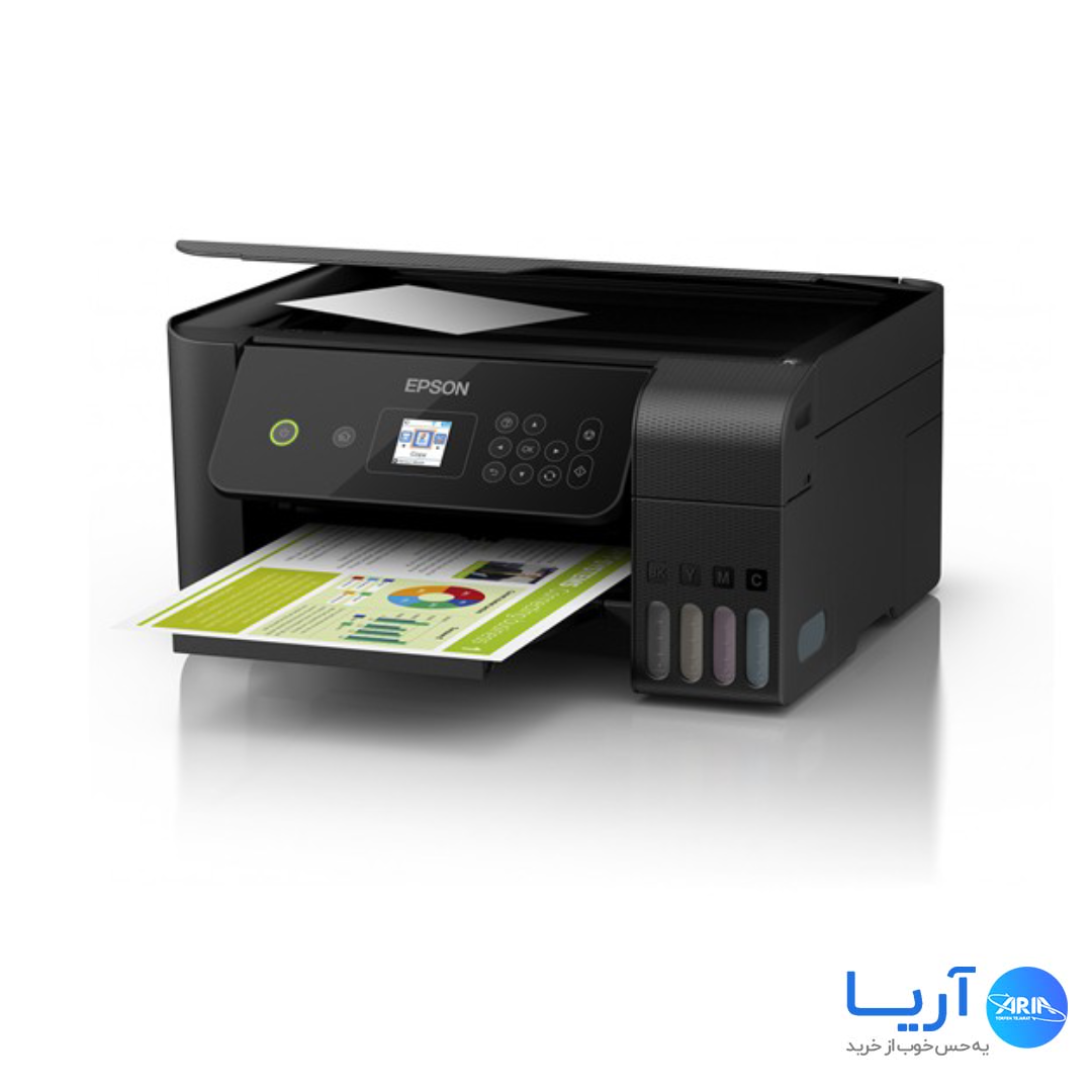 قیمت و خرید پرینتر چندکاره جوهرافشان اپسون مدل EcoTank L3160 | فروشگاه آریا