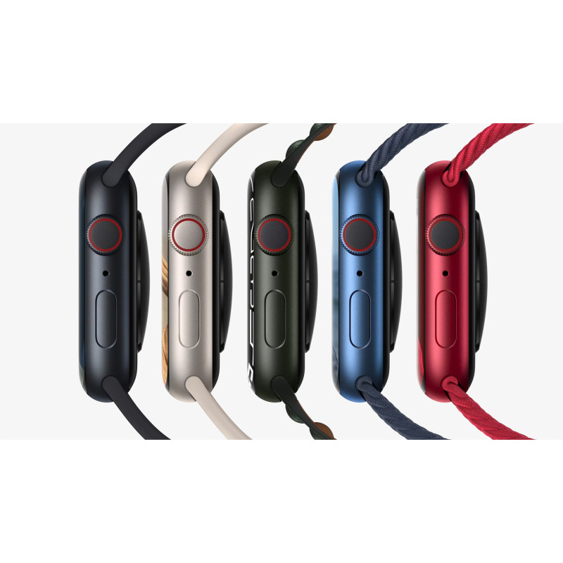 قیمت و خرید ساعت هوشمند اپل واچ سری 7 مدل 45 میلی‌متری آلومینیومی( آنباکس شده ) | فروشگاه آریا