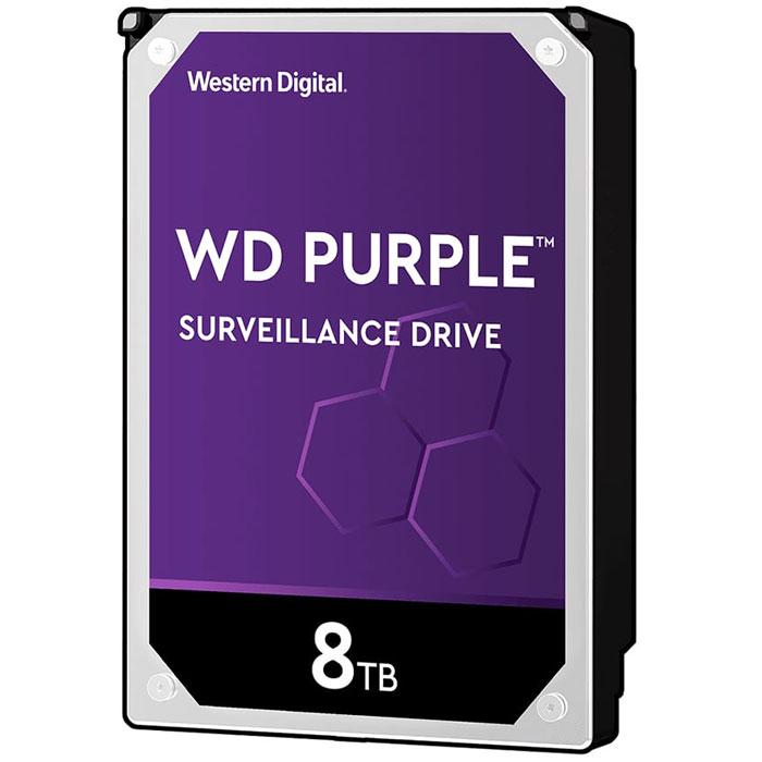 قیمت و خرید هارددیسک اینترنال وسترن دیجیتال مدل Purple WD84PURZ ظرفیت 8 ترابایت | فروشگاه آریا