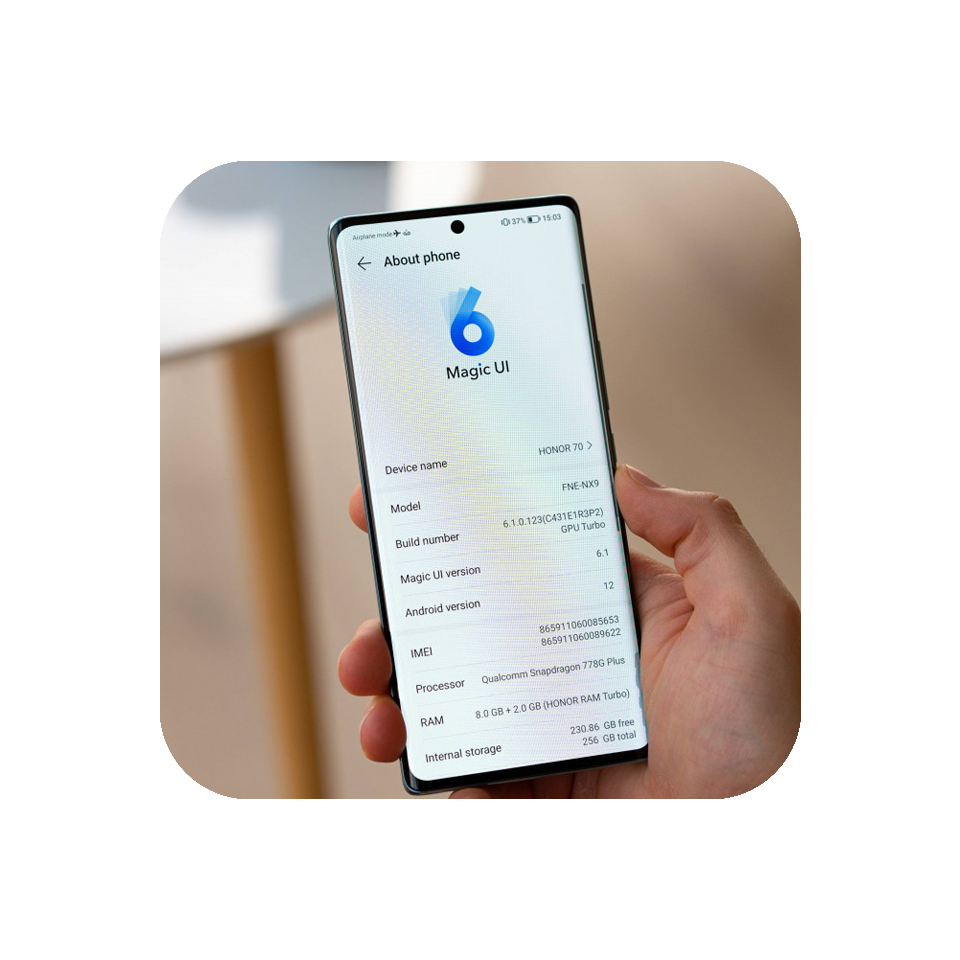 قیمت و خرید گوشی موبایل آنر مدل Honor 70 حافظه 256 گیگابایت و رم 8 گیگابایت | فروشگاه آریا