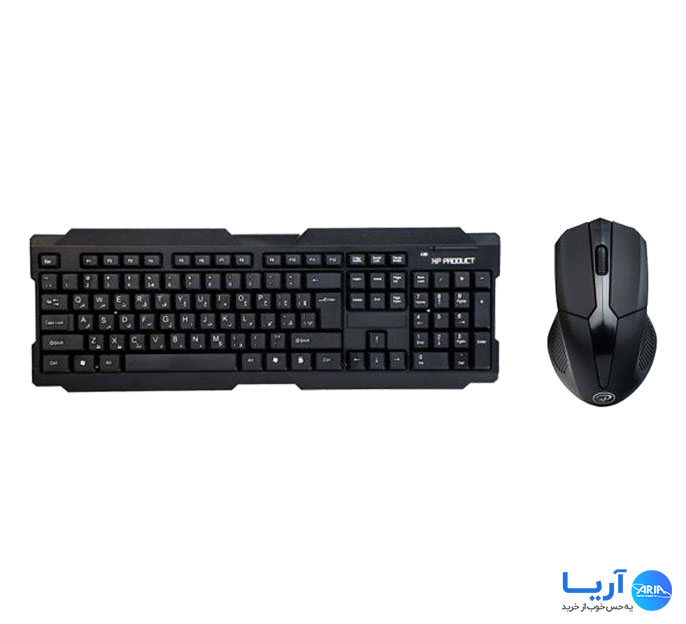 کیبورد و موس بی سیم ایکس پی پروداکت XP-W4400C نمای ۲