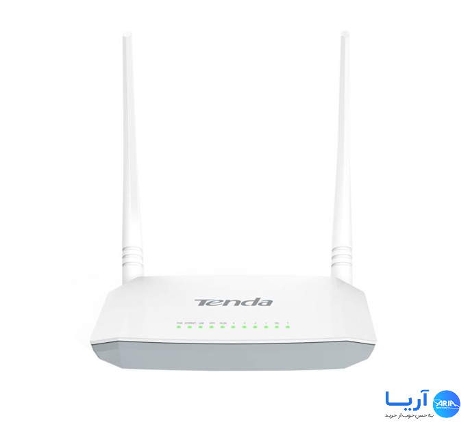 مودم روتر ADSL2 Plus تندا مدل D301 V2 نمای ۲