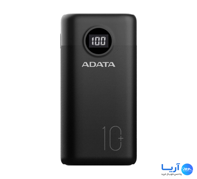 پاوربانک ای دیتا مدل P10000QCD ظرفیت 10000 میلی آمپر ساعت نمای ۲