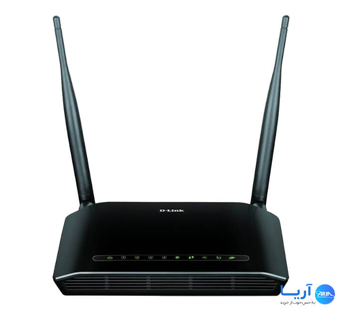 مودم روتر +ADSL2 بی سیم دی لینک DSL-2740M نمای ۲