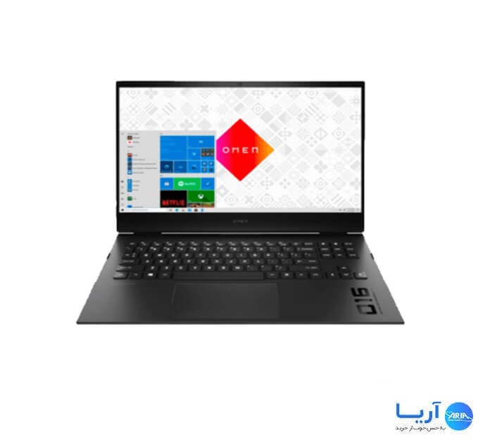 لپ تاپ گیمینگ 16.1 اینچی اچ‌پی مدل VICTUS 16-D0013DX نمای ۲