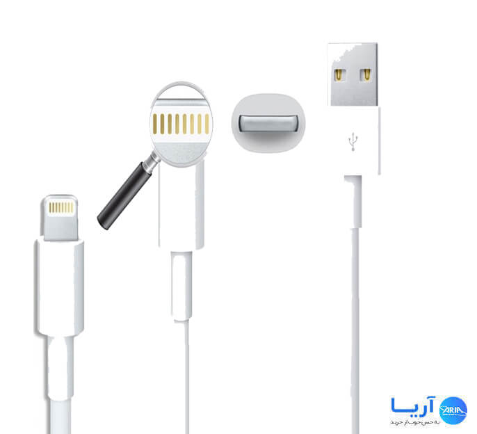 قیمت و خرید کابل شارژ ایفون ایکس | فروشگاه آریا