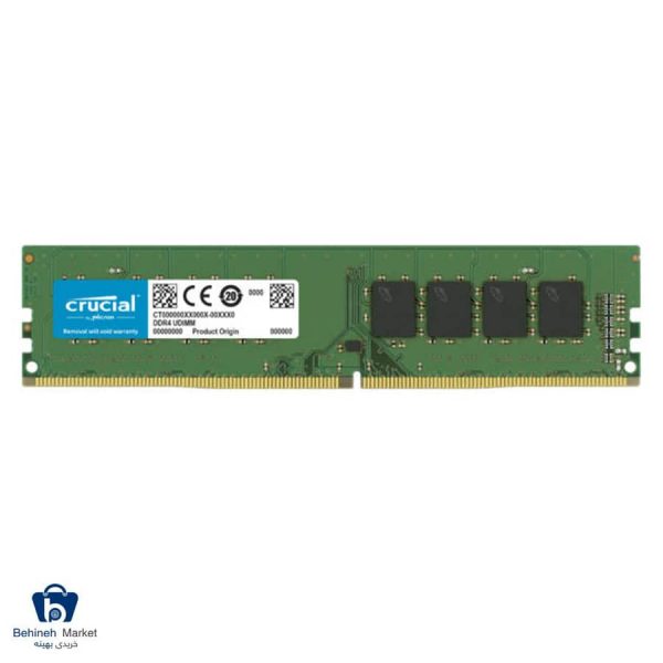 رم کامپیوتر کروشیال 4GB DDR4-2666MHz UDIMM تک کاناله CL19 | فروشگاه آریا