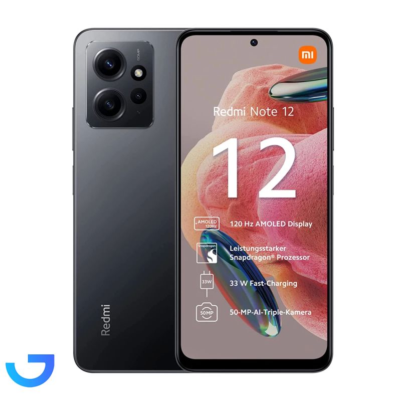 گوشی موبایل شیائومی Xiaomi Redmi Note 12 4G ظرفیت 256 رم 8 گیگابایت (پک ورام گلوبال) نمای ۳