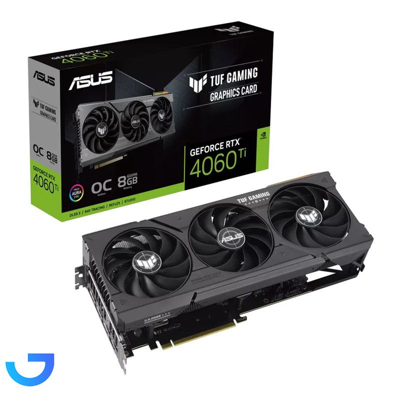 قیمت و خرید کارت گرافیک ایسوس مدل TUF Gaming GeForce RTX™ 4060 Ti OC Edition حافظه 8 گیگابایت | فروشگاه آریا