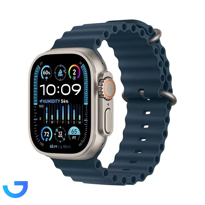 قیمت و خرید ساعت هوشمند اپل سری اولترا 2 49 میلی متری با بند اوشن | فروشگاه آریا