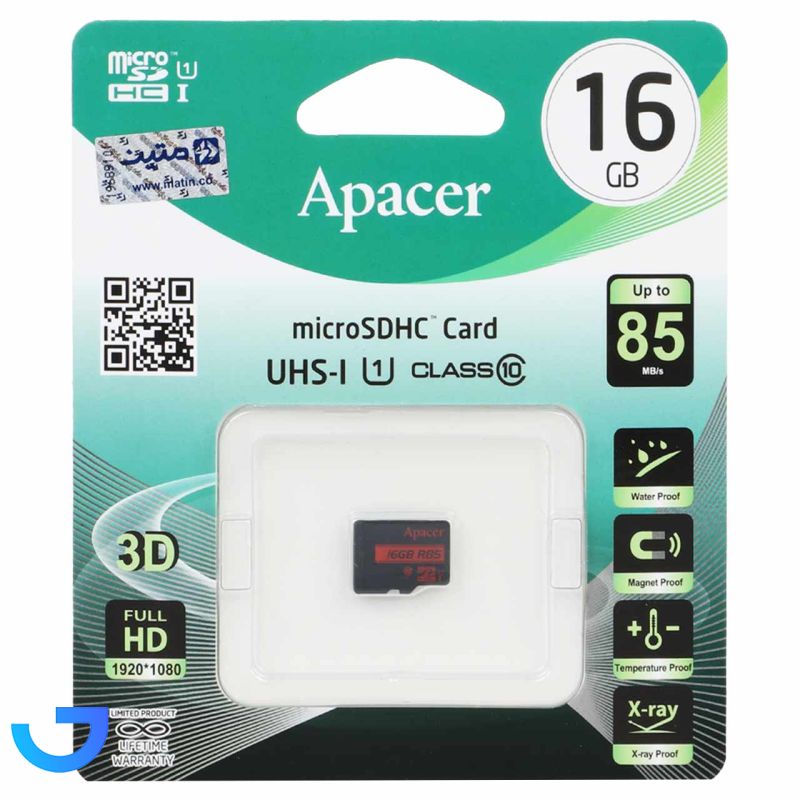 قیمت و خرید کارت حافظه microSDHC اپیسر مدل U1 ظرفیت 16 گیگابایت | فروشگاه آریا