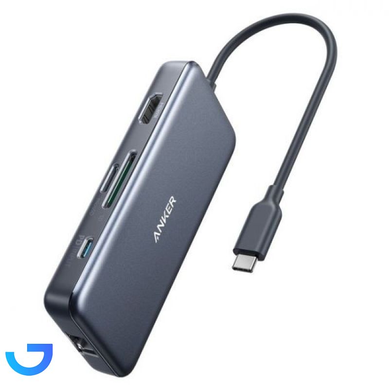 هاب 7 پورت USB-C انکر مدل A8352 نمای ۲