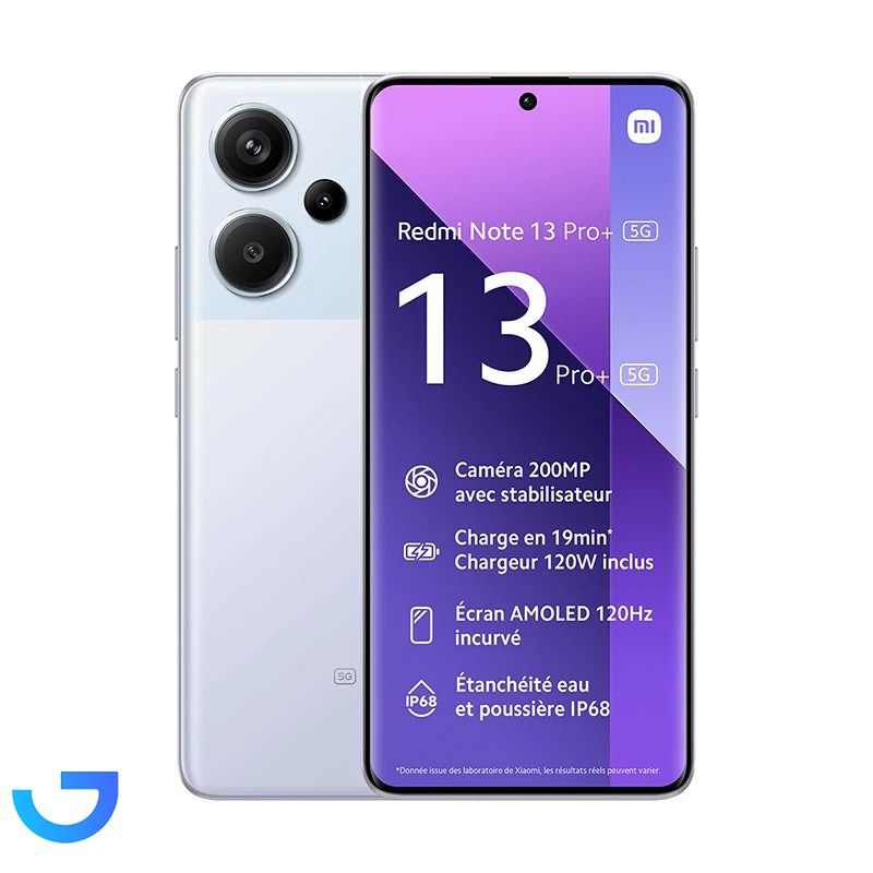 گوشی موبایل شیائومی مدل Redmi Note 13 Pro Plus 5G ظرفیت 256 گیگابایت رم 8 گیگابایت گلوبال نمای ۲