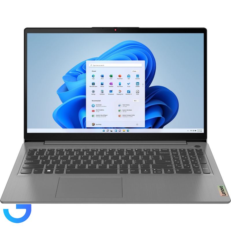 لپ تاپ لنوو مدل Ideapad 3 پردازنده i5 1155G7 حافظه 16GB 512GB SSD گرافیک 2GB نمای ۲